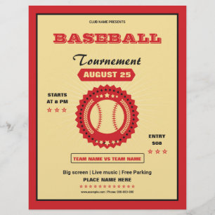 Baseball Flyer