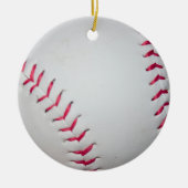 Baseball-foto Keramisch Ornament (Voorkant)
