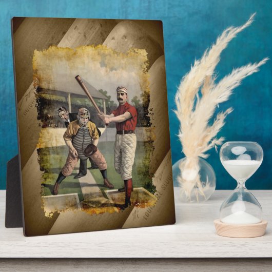 Baseball: Fotoplaat (Zijkant)