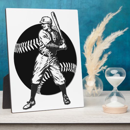 Baseball: Fotoplaat (Zijkant)