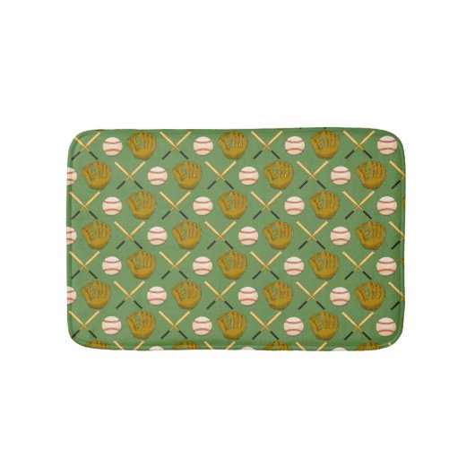 Baseball Fun Bath Mat (Voorkant)