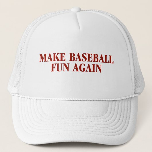 Baseball Fun weer Pet maken (Voorkant)