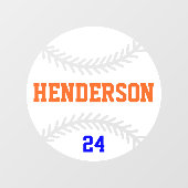 Baseball Game Dag Terug Venster Cling Raamsticker (Vel)