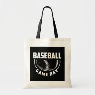 Baseball Game Day Tote Bag