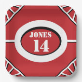 Baseball-geïnspireerd Bord papier (Voorkant)