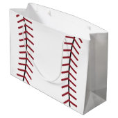 Baseball Gift Bag Groot Cadeauzakje (Achterkant Gekanteld)