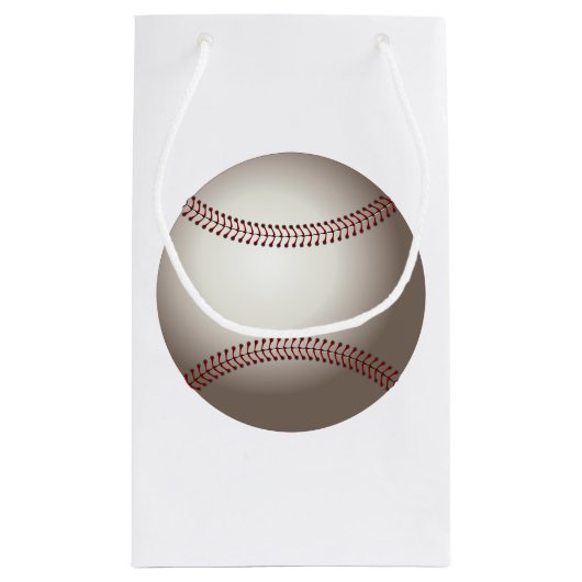 Baseball Gift Bag Klein Cadeauzakje (Achterkant)