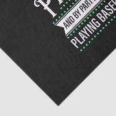 Baseball Gift for Baseball Team Player Funny Tissuepapier (Detail)