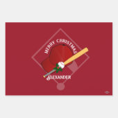 Baseball Gift Wrap HAMbyWG Inpakpapier Vel (Voorkant)