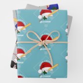 Baseball Gift Wrap HAMbyWG Inpakpapier Vel (In situ)