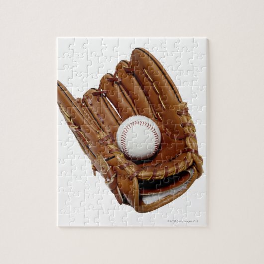 Baseball Glove and Ball Legpuzzel (Verticaal)