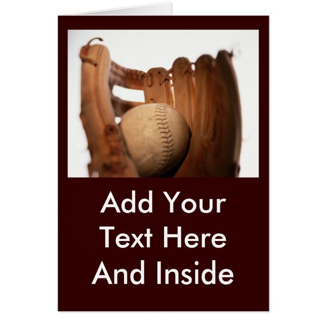 Baseball Glove & Ball (Voorkant)