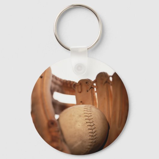 Baseball Glove & Ball Sleutelhanger (Voorkant)