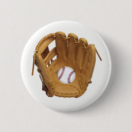 Baseball Glove of Mitt met honkbalknop Ronde Button 5,7 Cm