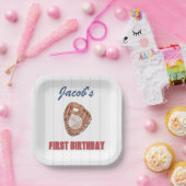 Baseball Glove Paper Bord (Feest)