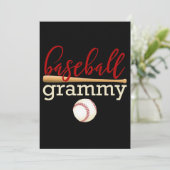 Baseball Grammy Family Baseball Save The Date (Staand voorkant)