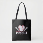 Baseball Grandma | Gezinshonkbalovers Draagtas (Voorkant)