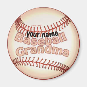 Baseball Grandma Magneet