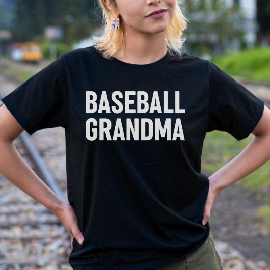 Baseball Grandma T-shirt