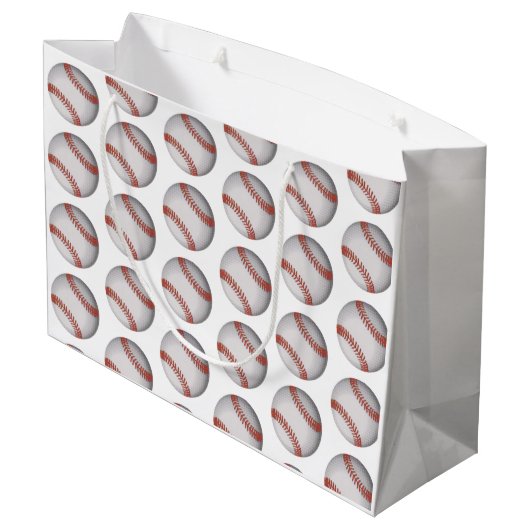 "Baseball"  Groot Cadeauzakje (Achterkant Gekanteld)