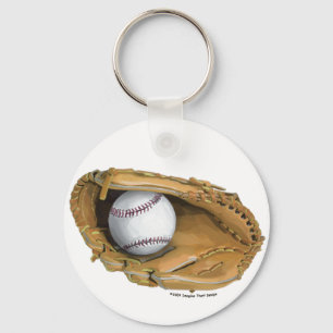 Baseball-handschoen Sleutelhanger