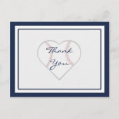 Baseball Hartelijk dank Briefkaarten (Voorkant)