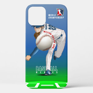Baseball Held met Million Dollar Arm iPhone 12 Hoesje