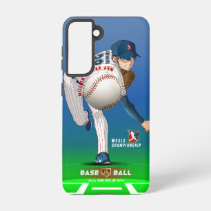 Baseball Held met Million Dollar Arm Samsung Galaxy Hoesje