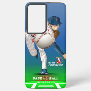 Baseball Held met Million Dollar Arm Samsung Galaxy Hoesje
