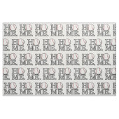 Baseball Home Stof (Fat Quarter)