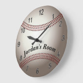 Baseball Horloge Enfants (Angle)
