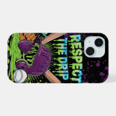 Baseball Ice Cream Drip With Sprinkles Home Plate (Verso Horizontal)