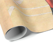  Baseball Illustratie Cadeaupapier (Rol Hoek)