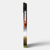 Baseball in Flames Case-Mate iPhone Case (Achterkant / Links)