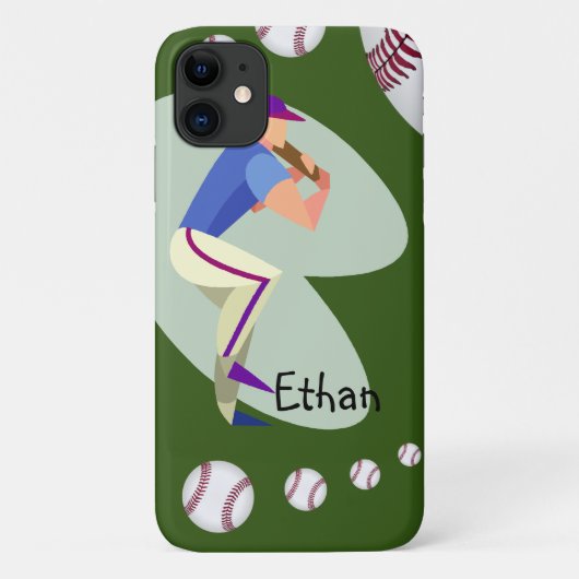 Baseball Iphone-draagtas Case-Mate iPhone Case (Achterkant)