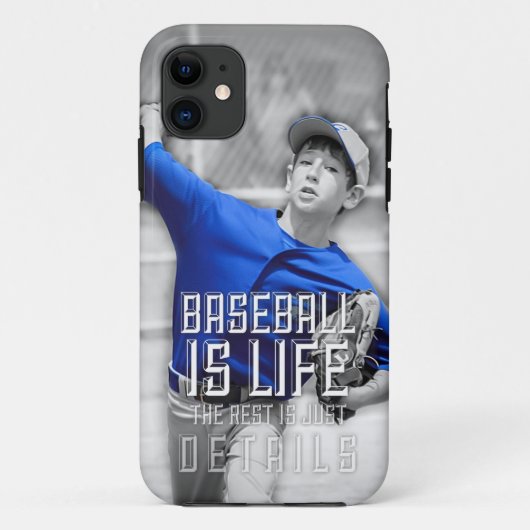 Baseball is Life Phone Case (Achterkant)