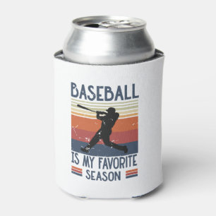 Baseball is mijn favoriete seizoen blikjeskoeler