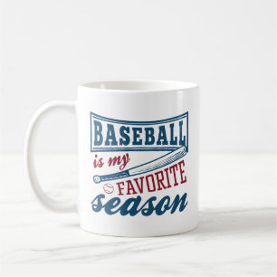 Baseball is mijn favoriete seizoen koffiemok