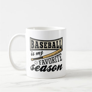 Baseball is mijn favoriete seizoen koffiemok
