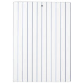 Baseball Jersey met aangepaste naam en nummer Klembord (Achterkant)