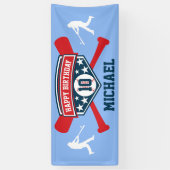Baseball, jouw omgeving spandoek (Verticaal)