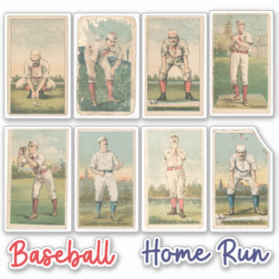  Baseball Kaart Scrapbook Sticker