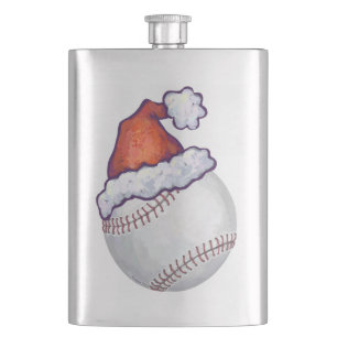 Baseball kerst heupfles