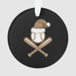 Baseball kerst ornament