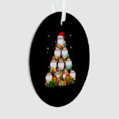 Baseball-kerstboom - Baseball Player-cadeau Ornament (voorkant)