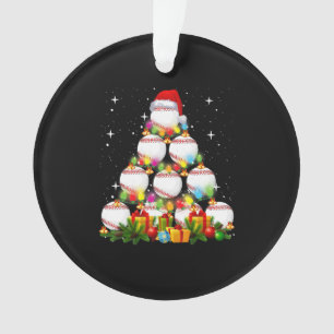 Baseball-kerstboom - Baseball Player-cadeau Ornament