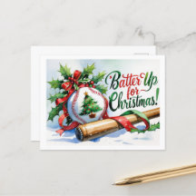 Baseball kerstthema