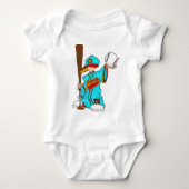 Baseball-kind Romper (Voorkant)