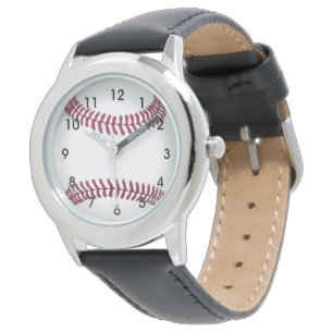 Baseball Kinder Roestvrij staal Watch Horloge