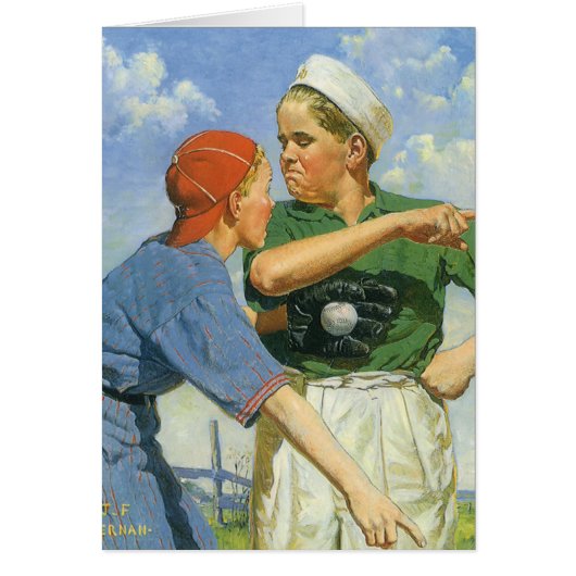 Baseball, Kinderen, Jongens die Sporten (Voorkant)